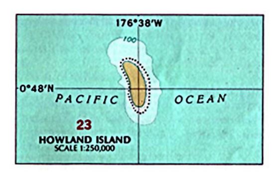Карта острова Хоулэнд