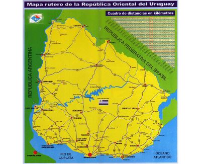 Карты Уругвая
